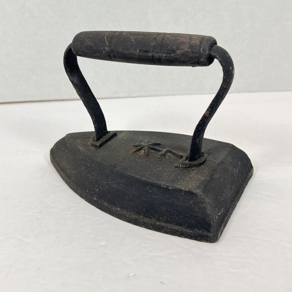 Vintage Black Cast Iron Doorstop
